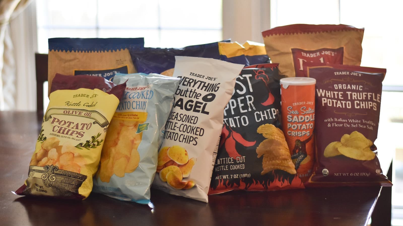 potato chips, sea salt