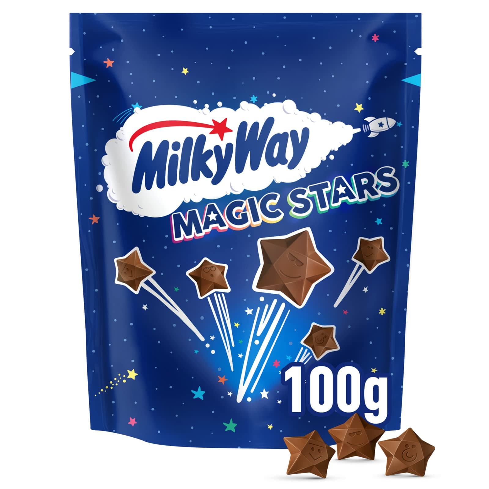 milkyway, magic stars chocolates