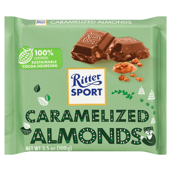 Milk Chocolate With Caramelized Almonds