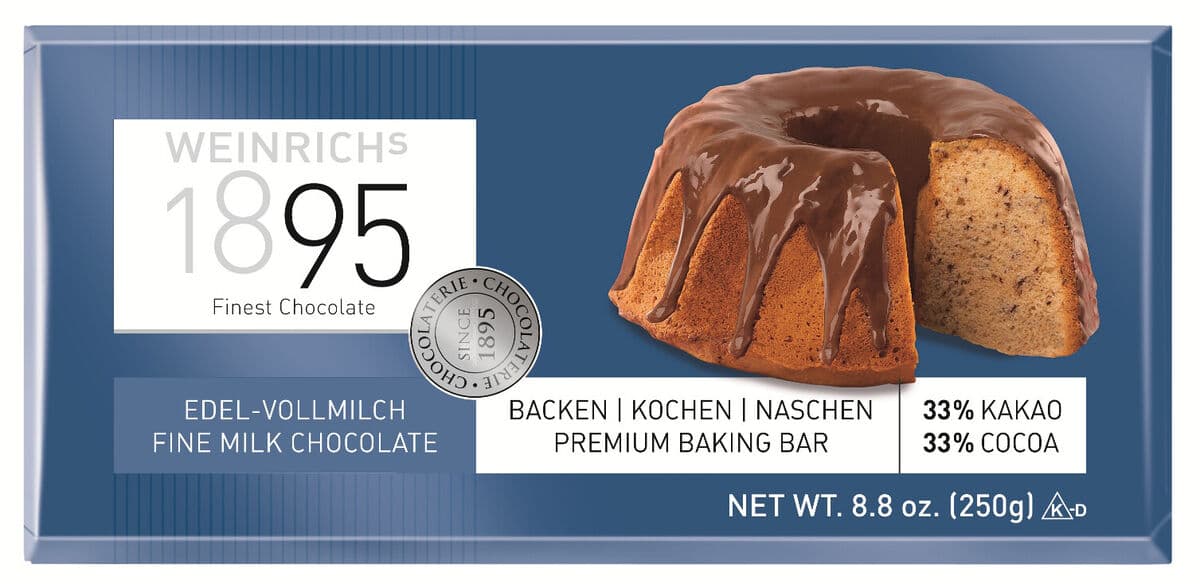 weinrich's, finest milk chocolate