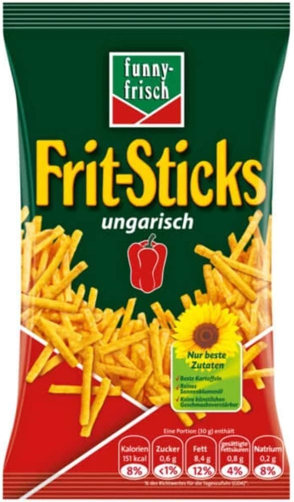 Funny Frisch, Chips Frisch, Peperoni