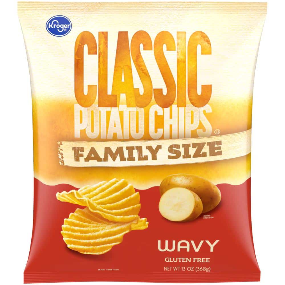 kroger, classic potato chips