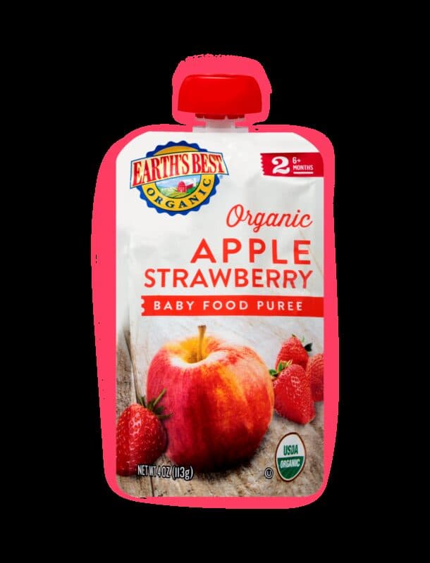 Apple Strawberry Puree