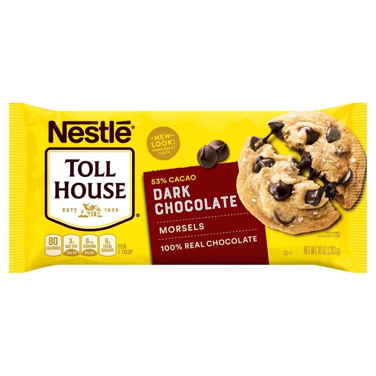 nestle toll house dark chocolate chips, 20 oz