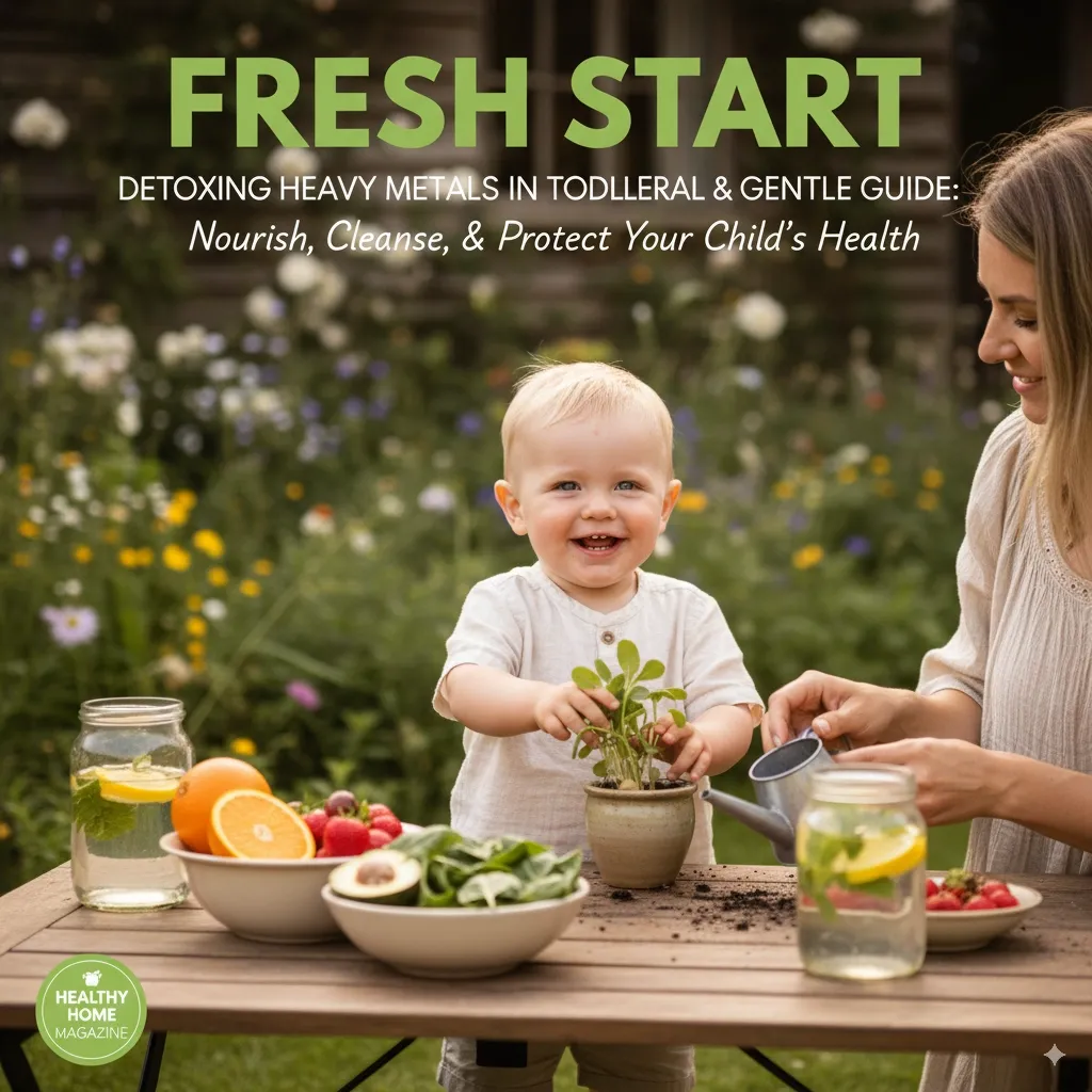 Safely Detox Toddler from Heavy Metals: A Guide