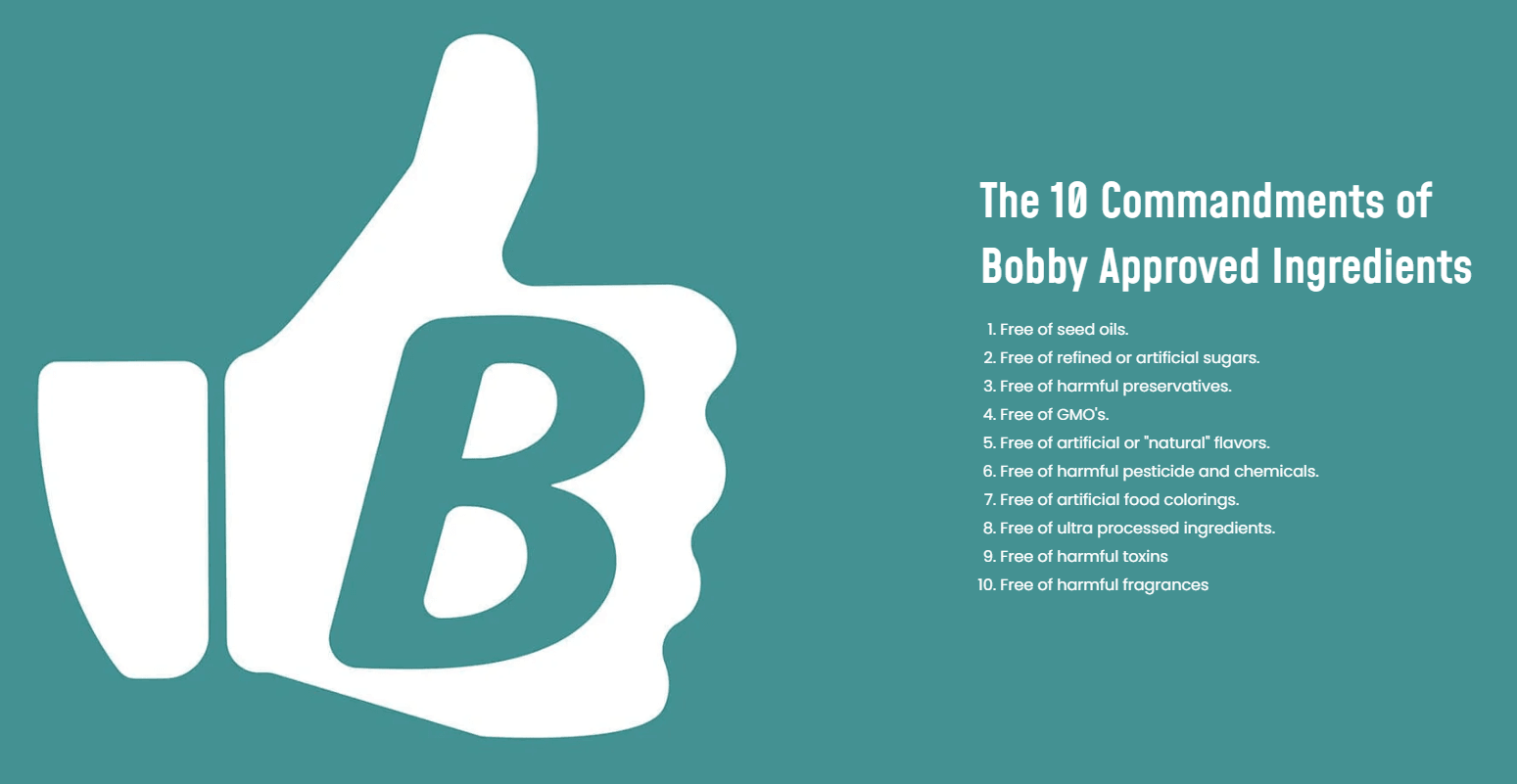 bobby approved 10 commandments