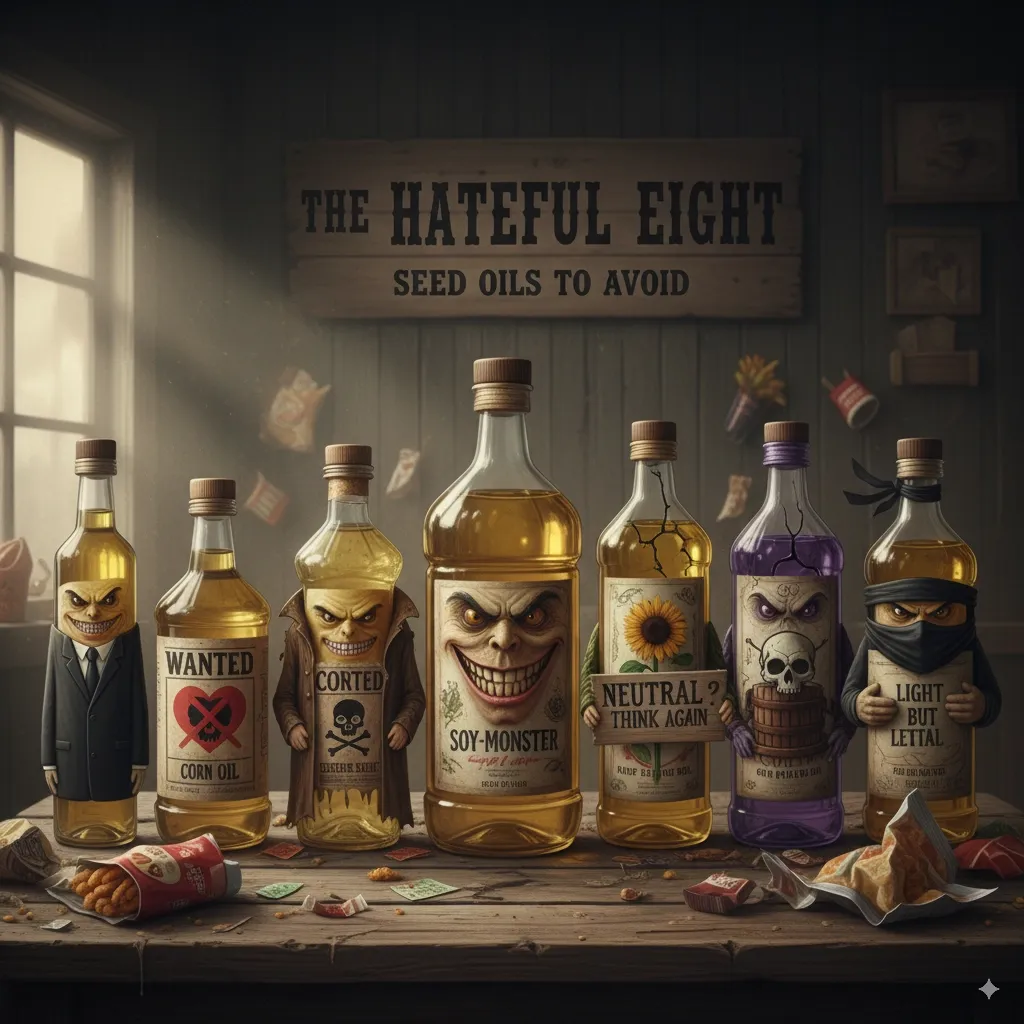 List of Seed Oils to Avoid: The Hateful Eight Explained