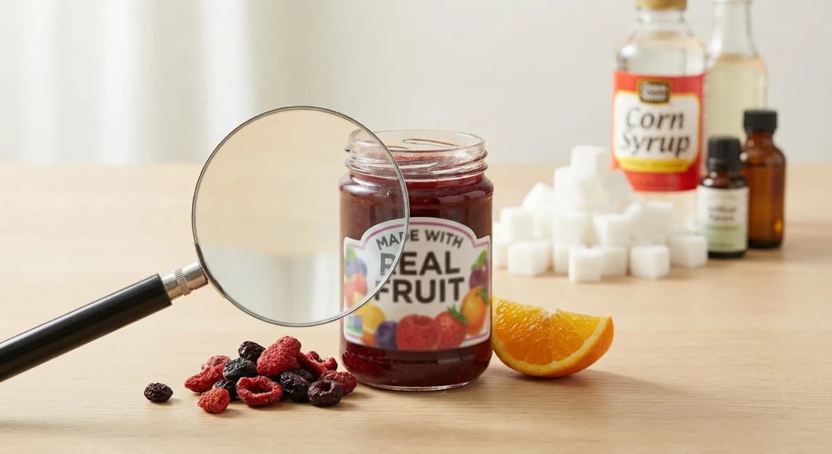 Why "Made with Real Fruit" Usually Means Less Than 2% Fruit